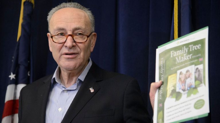 Sen. Chuck Schumer is calling  on the federal government to set privacy standards on commercial DNA testing kits.