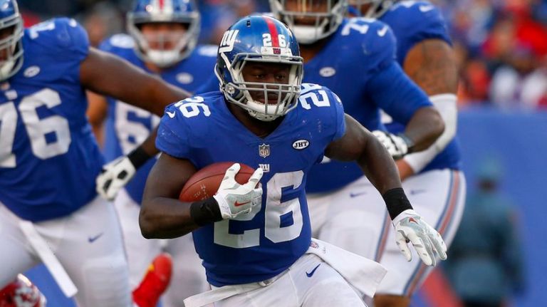 Orleans Darkwa scored his second touchdown of the season in the win over the Chiefs.