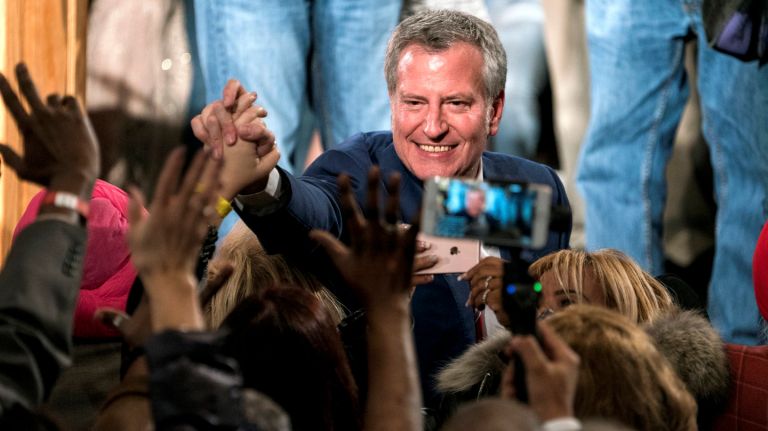 Mayor Bill de Blasio cruised to victory on Tuesday night. Now New Yorkers need him to make progress on local problems.