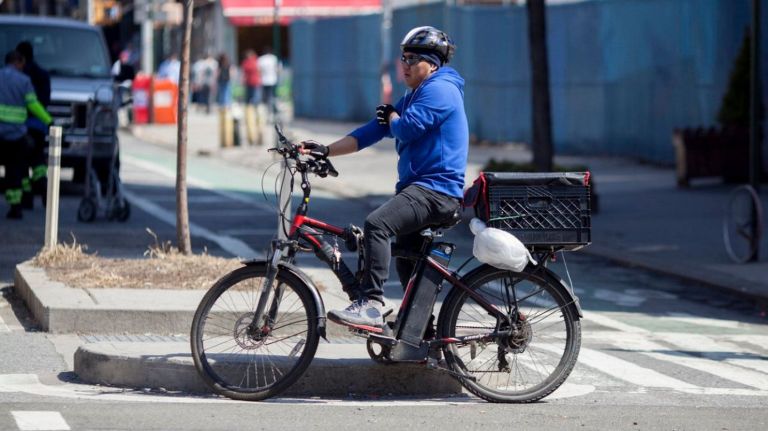 New York City is launching a new crackdown on motorized bicycles, known as e-bikes, which are illegal on city streets.