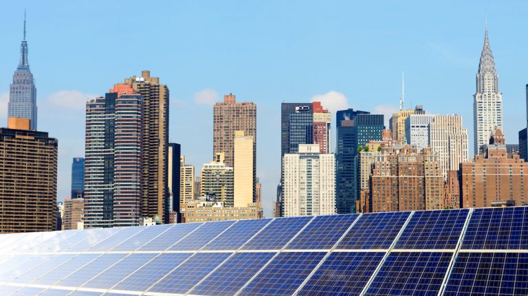 Greenhouse gases cut by 14% under city buildings plan, report says 1 New York City's building sector slashed greenhouse gas emissions by 14 percent and energy use by 10 percent, a new report found.