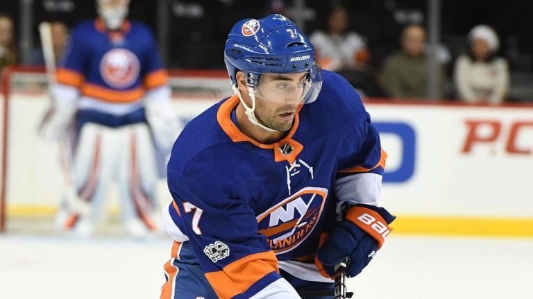 Jordan Eberle came to the Islanders in an offseason trade with the Oilers.