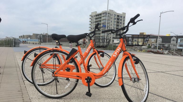Queens pols defend Rockaway rollout of Spin dockless bikes 1 Spin had to cancel it's 100-bike rollout in the Rockaways on August 14, but hopes to meet with the city soon about getting a permit.