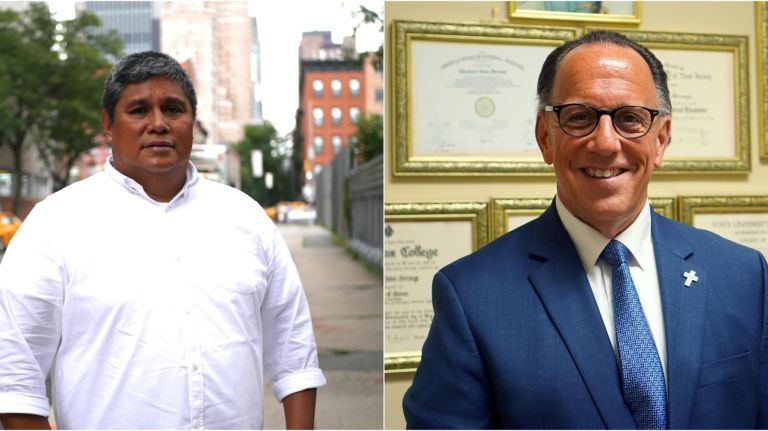 These NYC heroes are being honored by the Red Cross for their lifesaving actions 3 Oswaldo Dela Cruz, left, and Dr. Theodore Strange are being honored by the Red Cross for their lifesaving work.