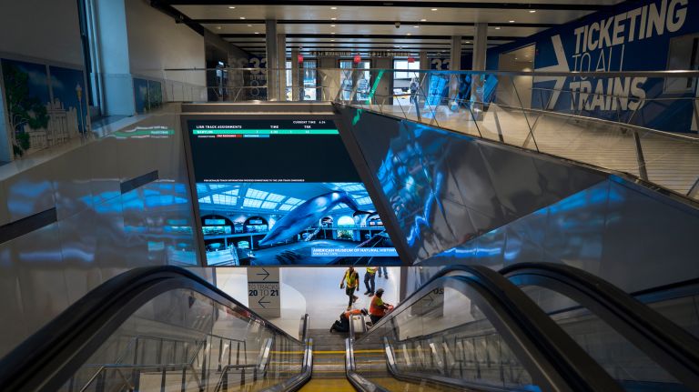 Penn Station redevelopment plan from Cuomo disparaged as ‘cosmetic’ 1 The West End Concourse at Penn Station is part of the first phase of the transformation of the James A. Farley Post Office into the Moynihan Train Hall, which community groups slammed on Tuesday, June 20, 2017, as an inadequate fix to the transit hub's issues.