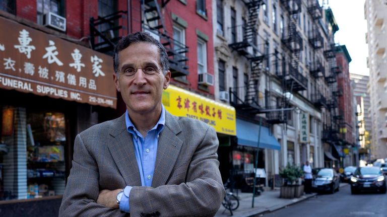 Historian Tyler Anbinder and author of 