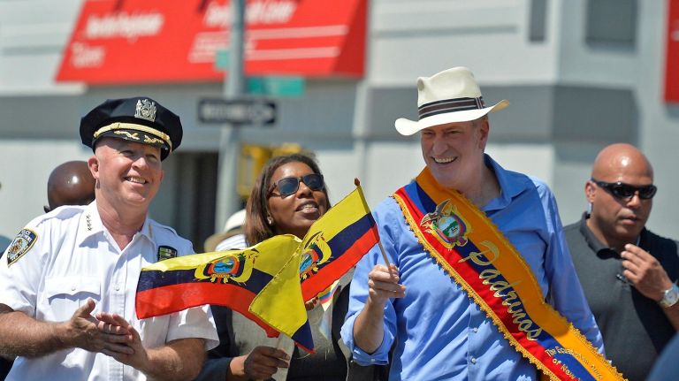 Future NYPD Commissioner James O'Neill, left, has been dubbed the 