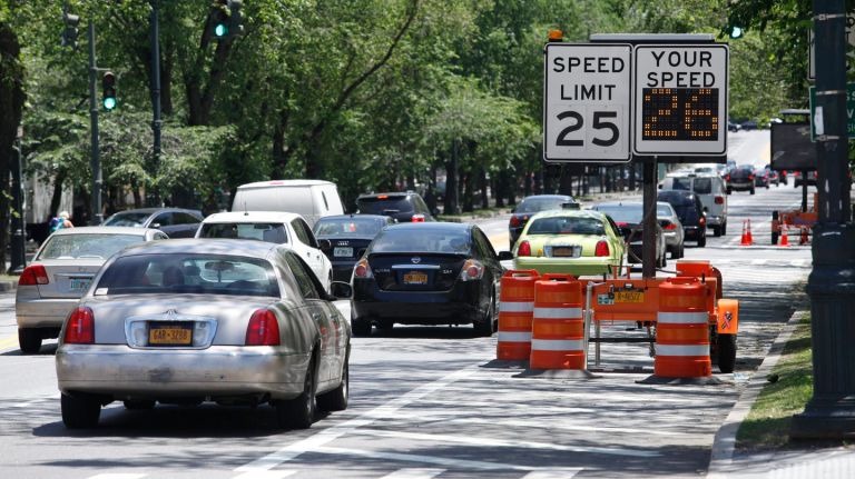Transportation Alternatives  released a report that says police are not effectively enforcing the traffic laws in Mayor Bill de Blasio's Vision Zero initiative.