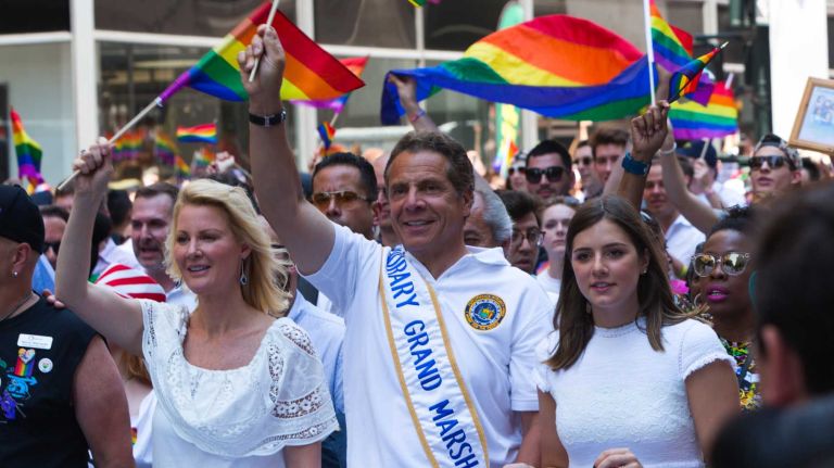 A NYC monument will honor the victims of the Orlando nightclub shooting, Gov. Andrew Cuomo said ahead of the NYC Pride March on Sunday, June 26, 2016.

