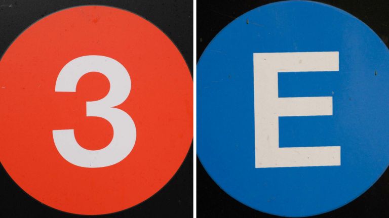 Man, woman hit by subway trains in West Village in separate incidents, NYPD says 1 A woman was struck by a southbound 3 train and a man was struck by a northbound E train in separate incidents in the West Village on Thursday, June 16, 2016, police said.