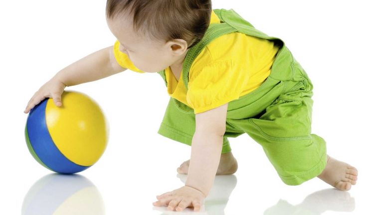 Something as simple as a ball can be a great toy for a young child.