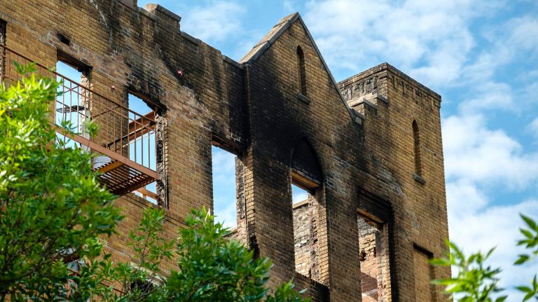 A fire in an apartment building at&nbsp;702 44th St. in Sunset Park on April 3 displaced 52 households.