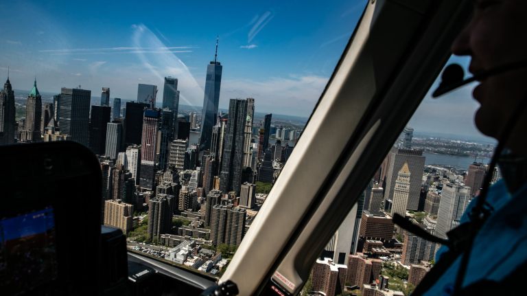 Members of Congress urge de Blasio to ban most helicopter flights after fatal crash 1 Helicopter flights over the city pose a risk to New Yorkers' quality of life, health and safety, say a group of New York lawmakers.