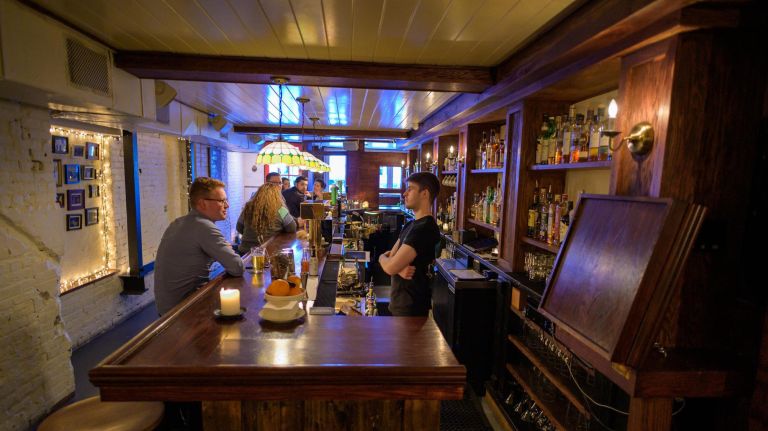 It's more about conversation and community at Grace's rather than drinking and pumping music.