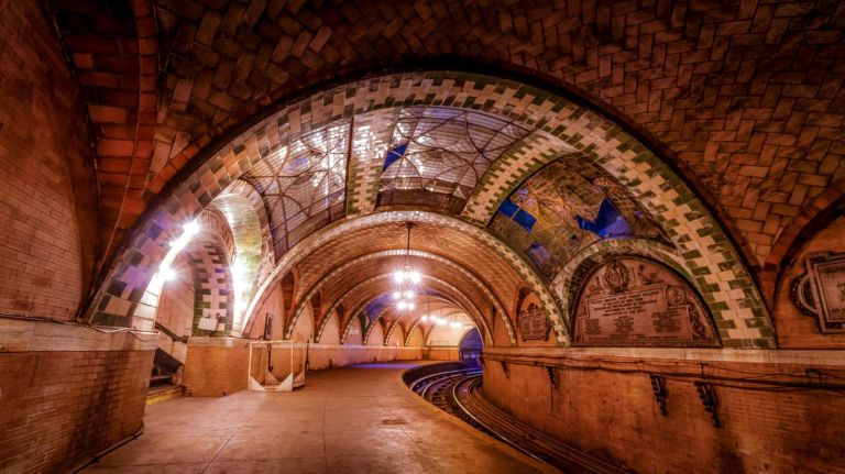 New York City is Atlas Obscura's most popular destination of 2018 2 An ornate subway station built in 1904 stopped being used in 1945 when platforms were getting longer to accommodate more passengers. Once in awhile, passengers can catch a glimpse of it as their cars pass through to loop back north.