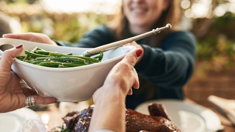 Expert tips for a healthy Thanksgiving feast 1 Serve sautéed green beans instead of green bean casserole, Sakara Life co-founder Whitney Tingle recommends.