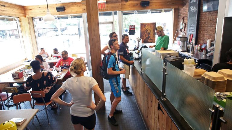 As Shake Shack heads to Harlem, local burger spots brace themselves 3 Harlem Burger Co. has a loyal clientele.