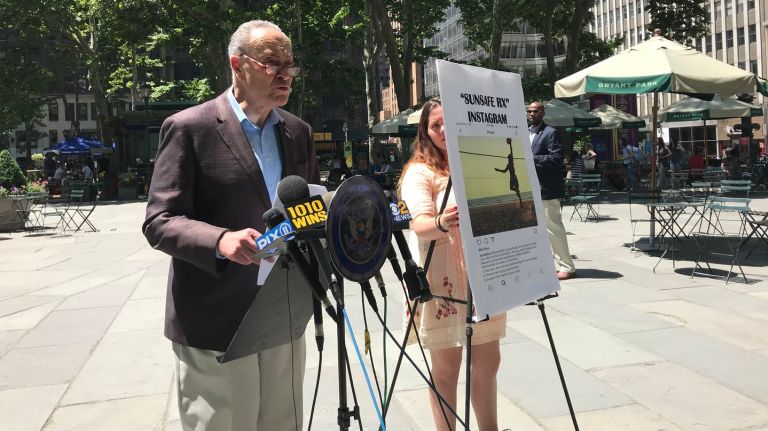 Sunscreen pills' claims have been denounced by the Food and Drug Administration, and Sen. Chuck Schumer additionally warned against the 