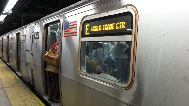 Subway service was disrupted on several lines Monday due to a loss of power in Manhattan, the MTA said.
