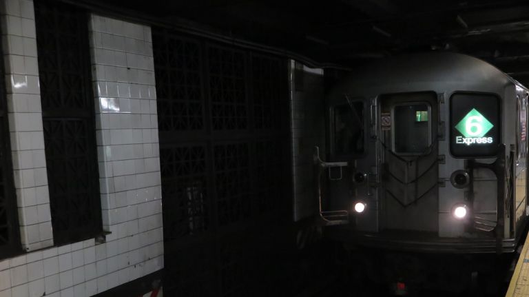 A man was fatally struck by a southbound 6 train at Canal Street on Friday, Aug. 25, 2017, police said.