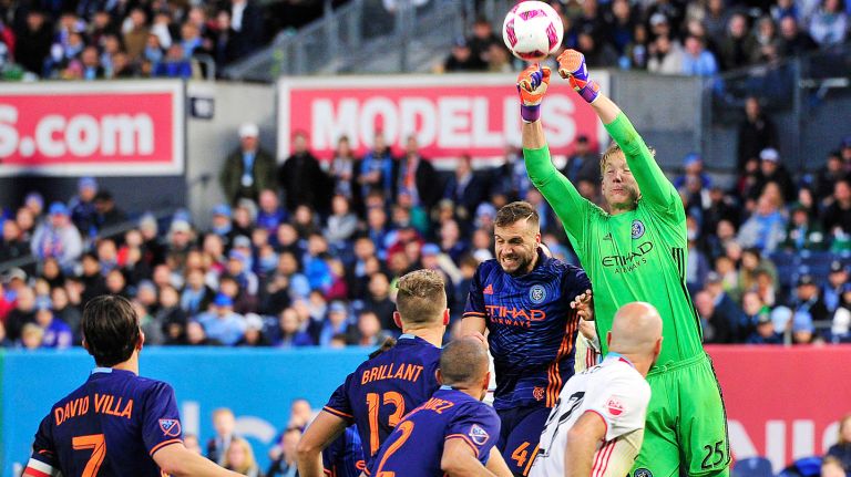 Goalkeeper Eirik Johansen is set to make his first regular-season start Thursday.