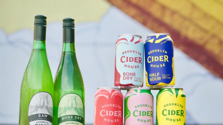 Along with a great menu, Brooklyn Cider House specializes in homemade ciders, which are available at the restaurant and for purchase online. 