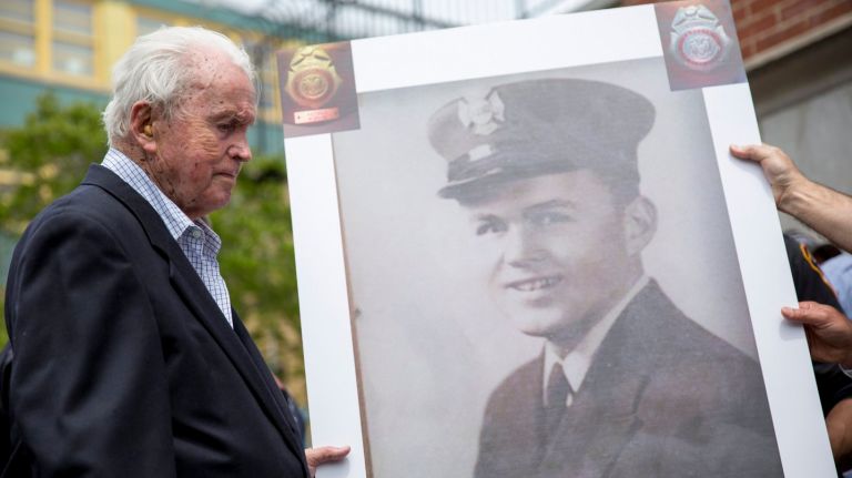 The FDNY honored retired Battalion Chief Orlence 