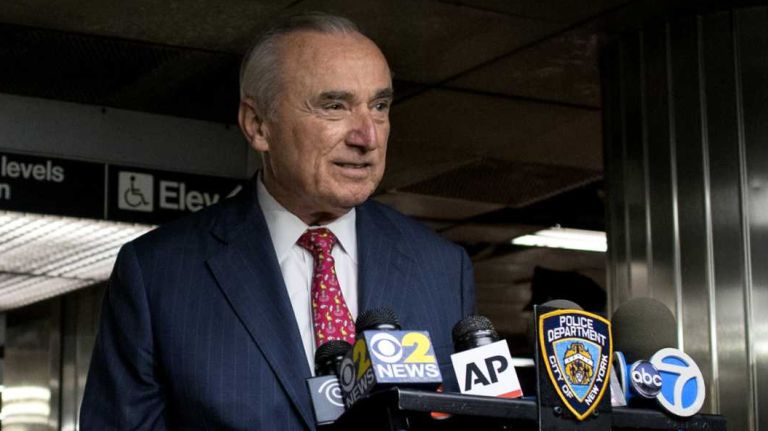Bratton's second go-round a success so far 1 NYPD Commissioner William J. Bratton addresses member of the media at Grand Central Terminal Friday, Nov. 20, 2015, as he speaks briefly about recent world terror events, emphasizing he has full confidence that New York City is safe and citizens should carry on without fear.