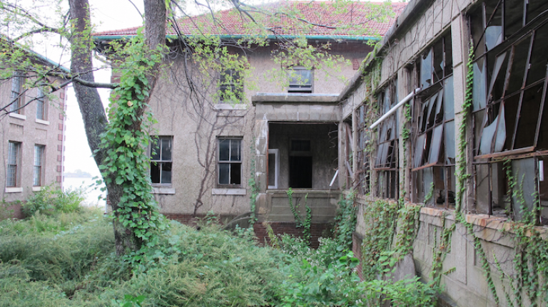 Visitors will now be able to take a look inside the Ellis Island Hospital Complex. 