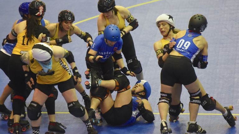 Gotham Girls is an inclusive league open to nonbinary, transgender, intersex and gender non-conforming skaters. All that&nbsp;matters is you're willing to skate away with a few new bruises.