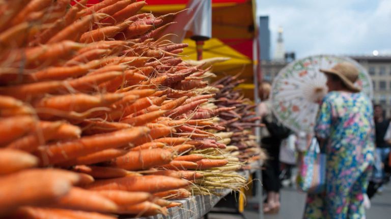 Why eating local and seasonal food is good for you 1 Seasonal and local foods are good for your health and can be bought at the Union Square Greenmarket, and others, across the city.