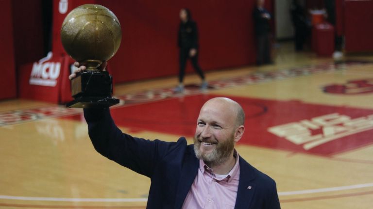 The Fannie Lou Hamer Freedom High School boys basketball team under coach Marc Skelton has a 100 percent graduation rate.