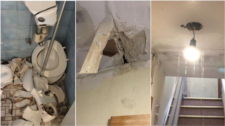 Greenpoint rent-stabilized tenants say landlord using construction to force them out 1 Rent-stabilized tenants of 97 and 99 Clay St. in Greenpoint say their landlord is trying to force them out by creating unsafe living conditions.