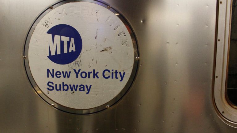 The MTA New York City Subway sign photographed on Dec. 29, 2017.