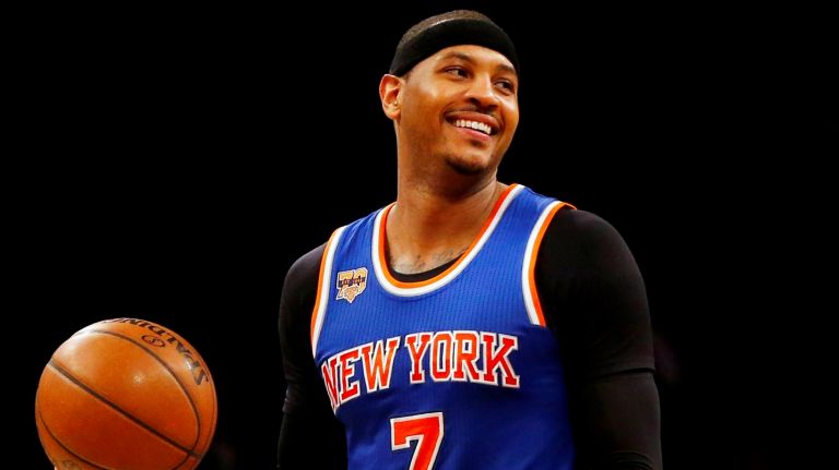 Carmelo Anthony is expected to be officially traded to the Oklahoma City Thunder on Monday.