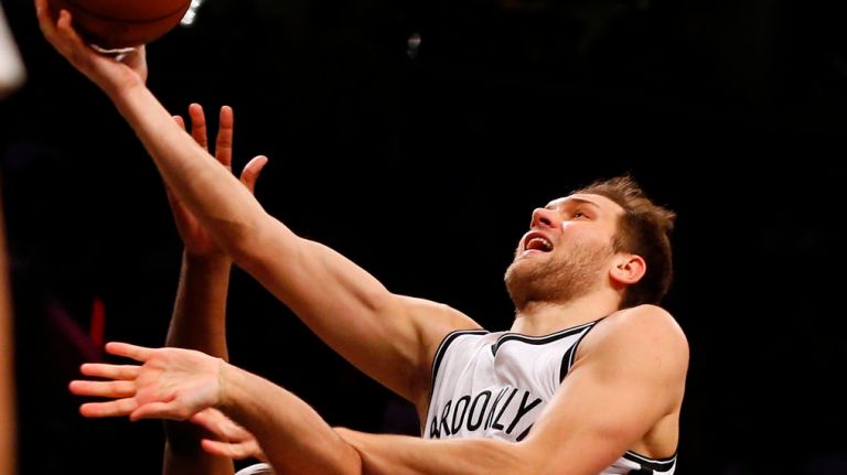 Bogan Bogdanovic scores 44 points to lift Nets over 76ers 1 Bojan Bogdanovic of the Brooklyn Nets goes to the hoop in the second half against Kendall Marshall of the Philadelphia 76ers at Barclays Center on Tuesday, March 15, 2016.