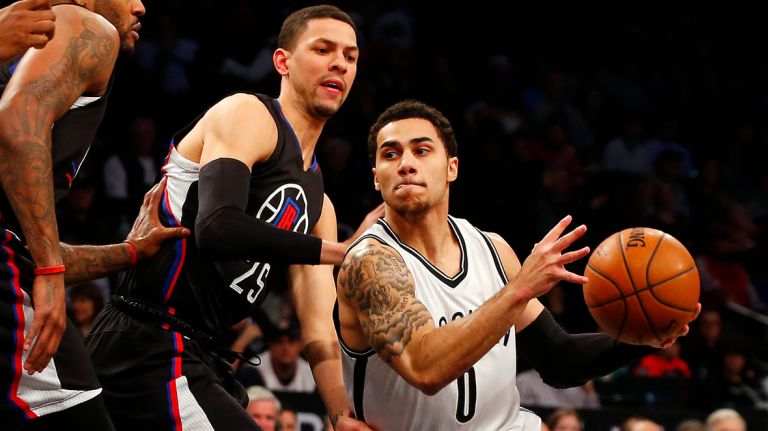 Shane Larkin is averaging 7.2 points and 3.6 assists for the Nets this season.