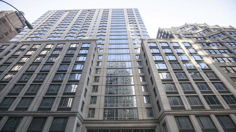 Emerald Green, an apartment building located at 320 W. 38th St.