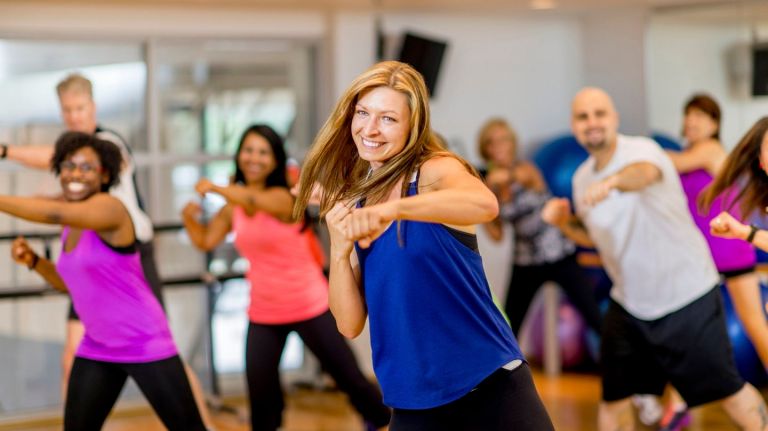 Get fit in an exercise class this week.