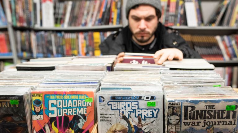 St. Mark's Comics in the East Village, pictured on Wednesday, is slated to close in February.