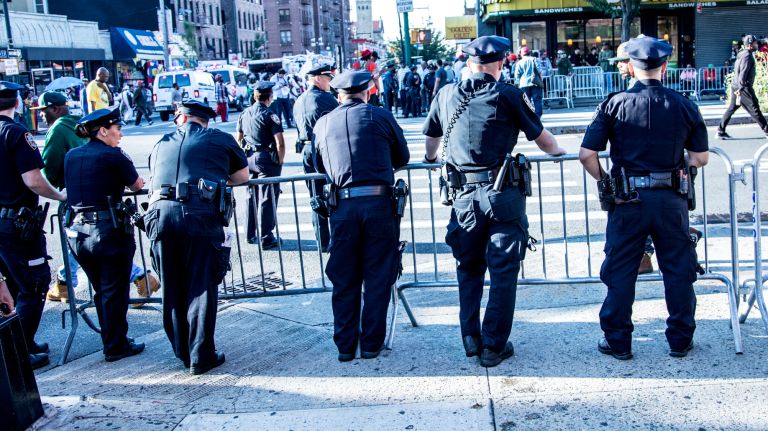 A man was shot and another was stabbed along the West Indian Day Parade route in Crown Heights on Monday, Sept. 4, 2017, police said. 