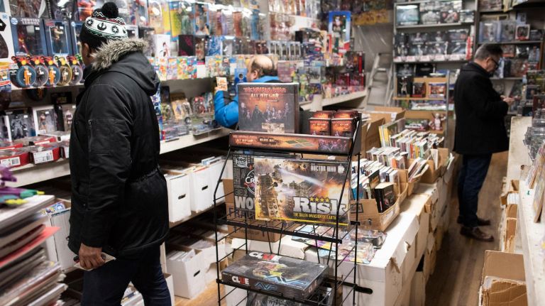 Comments flooded the comic shop's Facebook post about the closing.