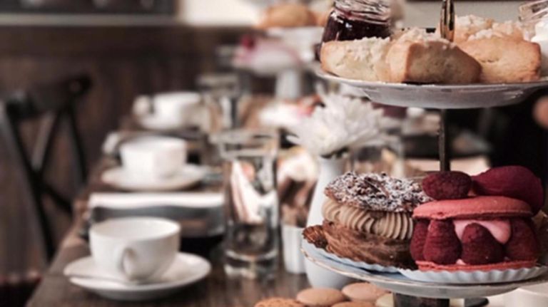 Guests can choose from three afternoon tea options at Bosie Tea Parlour in the West Village.
