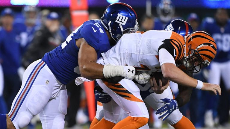 Olivier Vernon has tallied sacks in each of his last two games.