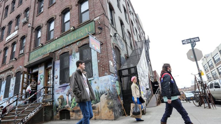 The corner of Bogart and Siegel Streets in Bushwick, Brooklyn, Sunday, Feb. 21, 2016.
