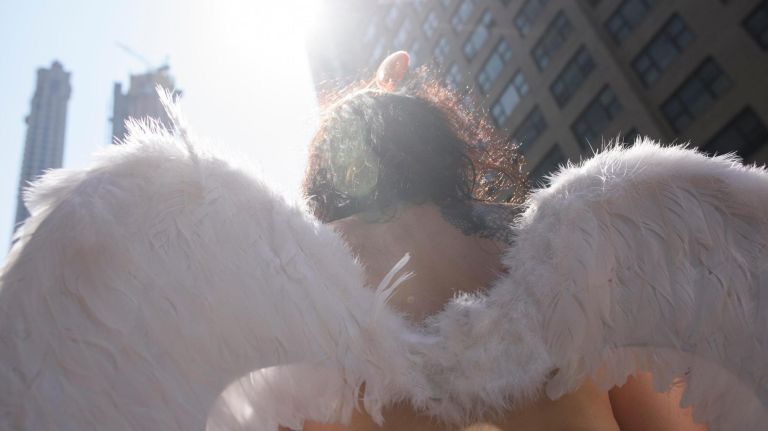 Some participants don costumes like this 