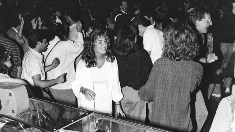 Rare images of NYC nightclubs from the 1980s and '90s, including the Limelight and Roxy 39 Patrons dance at the Heartbreak Disco at 179 Varick St., Manhattan, on July 31, 1986.