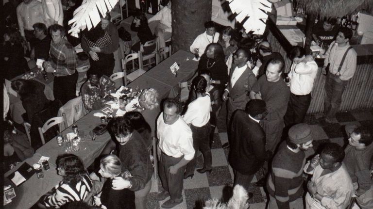 Rare images of NYC nightclubs from the 1980s and '90s, including the Limelight and Roxy 58 An artificial palm tree stands tall inside SOB's nightclub on Jan. 11, 1992.