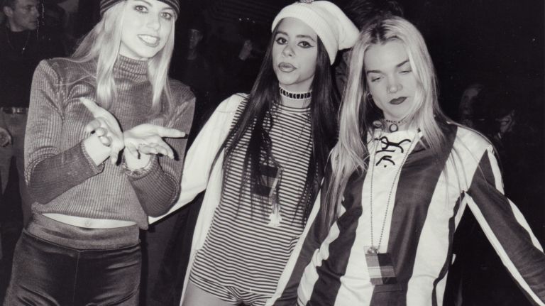 Rare images of NYC nightclubs from the 1980s and '90s, including the Limelight and Roxy 61 Club-goers dress for a