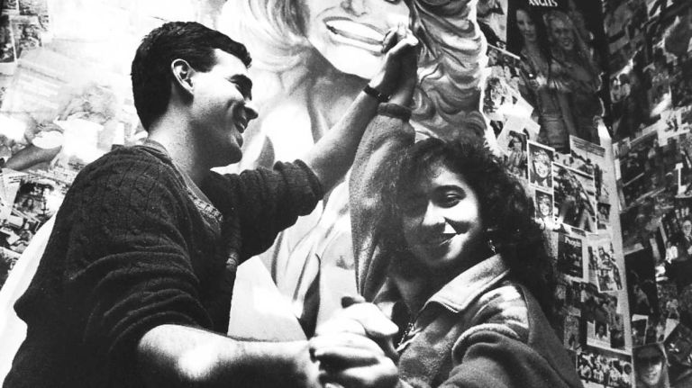 Rare images of NYC nightclubs from the 1980s and '90s, including the Limelight and Roxy 62 A couple takes to the dance floor at Polyester, 1487 First Ave., Manhattan, on March 19, 1994.